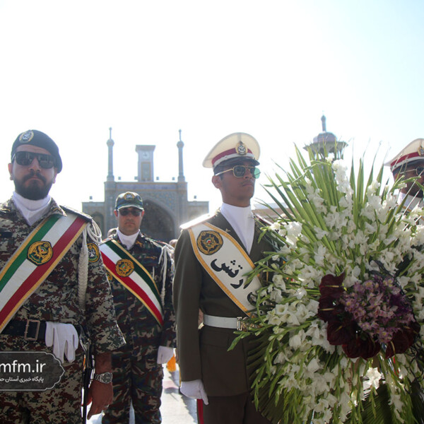 گرامیداشت شهید قرنی در حرم حضرت معصومه (س)