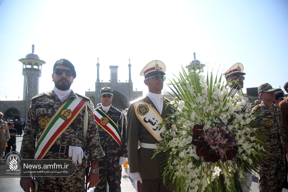 گرامیداشت شهید قرنی در حرم حضرت معصومه (س)
