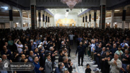 عزاداری شهادت امام جعفر صادق (ع) در حرم بانوی کرامت