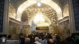 حال و هوای حرم قم در شام شهادت امام صادق (ع)