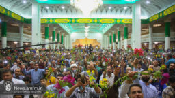 مراسم جشن بزرگداشت شب میلاد حضرت فاطمه معصومه سلام الله علیها در حرم مطهر بانوی کرامت