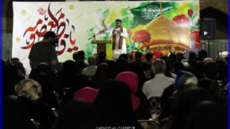 برپایی مجلس جشن و سرور به زبان عربی به مناسبت بزرگداشت میلاد حضرت فاطمه معصومه(س)