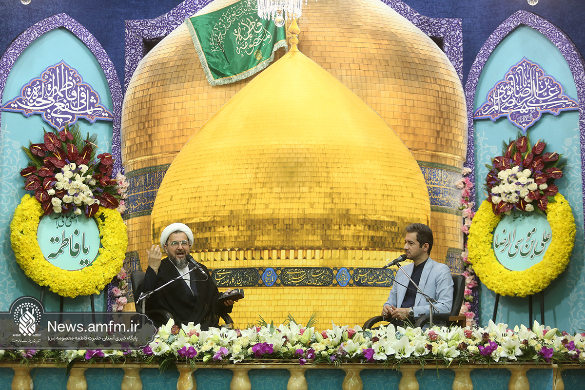 پخش زنده برنامه تلویزیونی «سمت خدا» از حرم مطهر بانوی کرامت