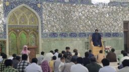 جشن بزرگداشت میلاد بانوی کرامت به زبان اردو در حرم مطهر قم برگزار شد