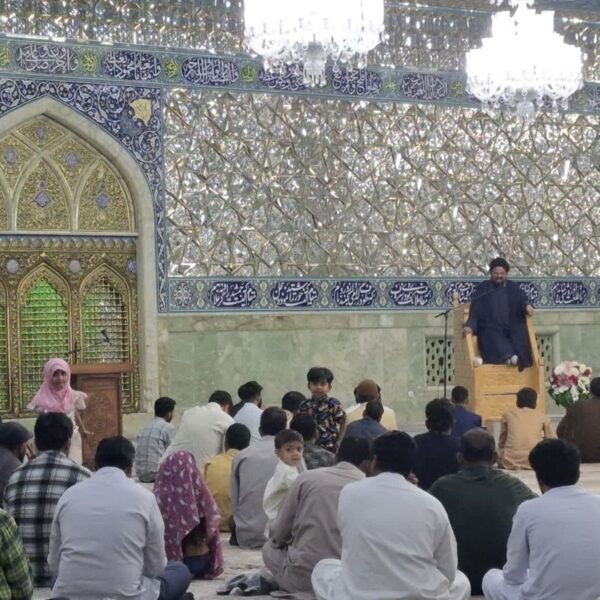 جشن بزرگداشت میلاد بانوی کرامت به زبان اردو در حرم مطهر قم برگزار شد