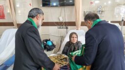 عیادت سفیران کریمه از بیماران بیمارستان امیرالمؤمنین(ع) شهرضا