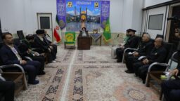 دیدار جمعی از خادمیاران رضوی با تولیت حرم مطهر بانوی کرامت