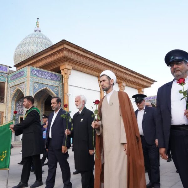 حضور سفیران کریمه اهل بیت در مراسم جشن بزرگداشت میلاد حضرت احمد بن موسی (ع)