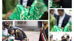 آزادی ۳ مددجو به برکت پرچم متبرک حرم حضرت فاطمه معصومه(س) در مازندران