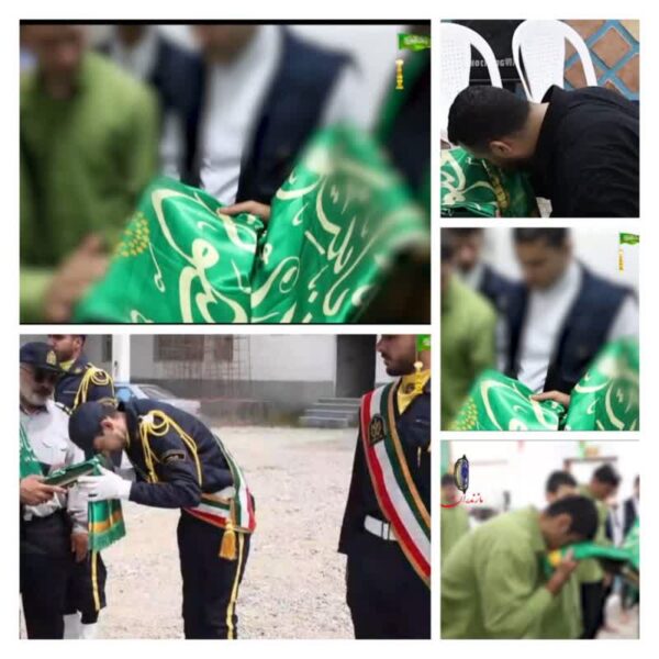 آزادی ۳ مددجو به برکت پرچم متبرک حرم حضرت فاطمه معصومه(س) در مازندران