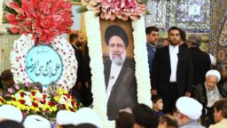 مراسم یادبود شهید آیت‌الله رئیسی با حضور تولیت حرم مطهر بانوی کرامت