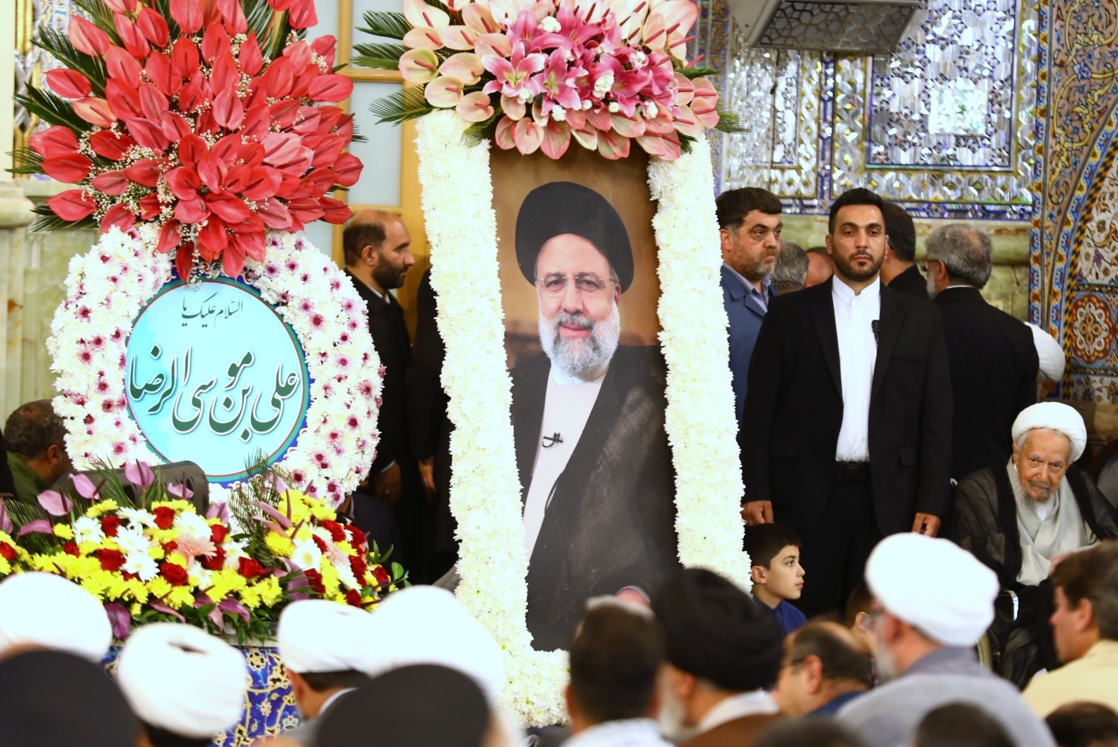 مراسم یادبود شهید آیت‌الله رئیسی با حضور تولیت حرم مطهر بانوی کرامت