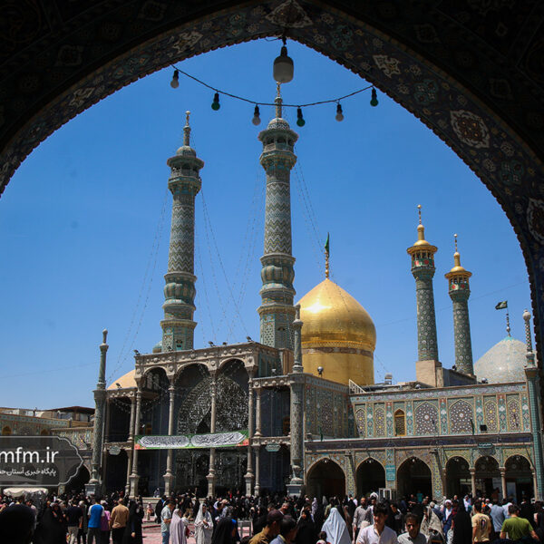 حال‌وهوای حرم حضرت فاطمه معصومه(س) در سالروز میلاد امام رضا(ع)