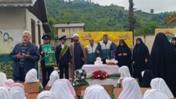 گیلان به شمیم عطر پرچم متبرک فاطمی معطر شد