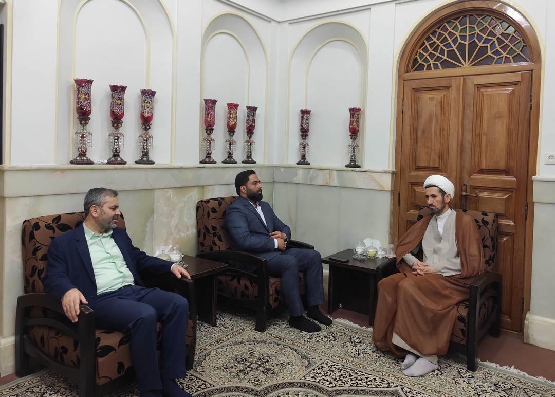 دیدار مدیرکل آرد و نان شرکت بازرگانی دولتی ایران با مدیر عالی حرم مطهر بانوی کرامت