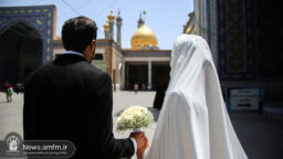 آغاز زندگی مشترک بیش از ۴۰ زوج جوان در حرم حضرت فاطمه معصومه(س)