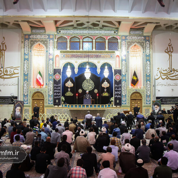 مراسم گرامیداشت سالگرد ارتحال امام خمینی (ره) در حرم حضرت معصومه (س)