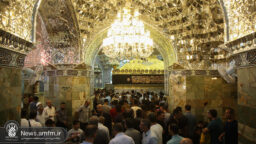 میزبانی از زائران مرقد امام خمینی (ره) در حرم حضرت فاطمه معصومه(س)