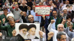 اجتماع مردمی گرامیداشت شهدای ۱۵ خرداد در حرم حضرت فاطمه معصومه (س)