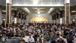 قرائت دعای ۴۷ صحیفه سجادیه در حرم حضرت فاطمه معصومه (س)