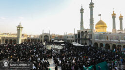 قرائت دعای عرفه در حرم حضرت معصومه (س)