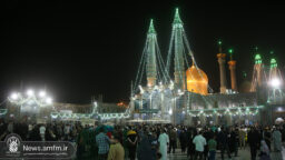 حال و هوای حرم حضرت فاطمه معصومه (س) در شب عید قربان