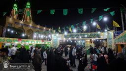 برپایی نمایشگاه عید غدیر خم در حرم بانوی کرامت