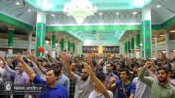 محفل شام عید سعید غدیر در حرم مطهر بانوی کرامت