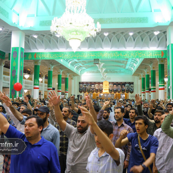 محفل شام عید سعید غدیر در حرم مطهر بانوی کرامت