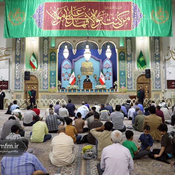 جشن شب ولادت امام کاظم علیه السلام در حرم دختر ایشان