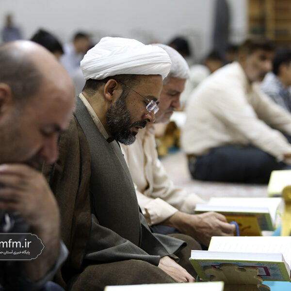 محفل تلاوت فاطمی به یاد شهدای حملات رژیم صهیونی در حرم قم