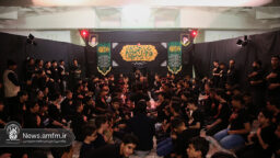 برگزاری مراسم سوگواری ویژه نوجوانان و کودکان در حرم مطهر بانوی کرامت