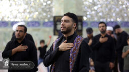 عزاداری اباعبدالله الحسین(ع) به زبان عربی در حرم قم