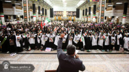 حضور پرشور بانوان در همایش رهروان زینبی در حرم حضرت معصومه (س)