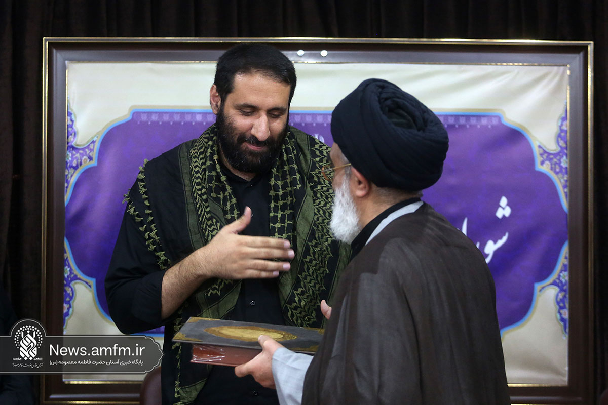تقدیر از مدیر شبکه قرآن در شورای فرهنگ عمومی استان قم