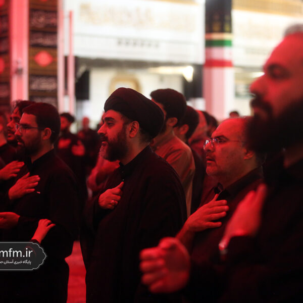 محافل معارفی و عزاداری دهه اول ماه صفر در حرم بانوی کرامت