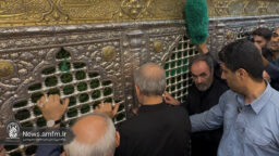 تشرف رئیس جمهور به زیارت حضرت فاطمه معصومه (س)