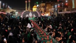 از رنگ زرد فانوس تا سرخی رخ رقیه خاتون؛ مرثیه‌ای در جوار حرم نورانی قم