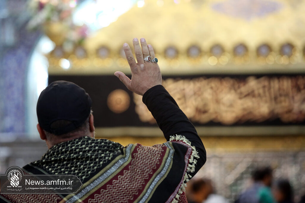 حس و حال زائران اربعین در حرم مطهر بانوی کرامت