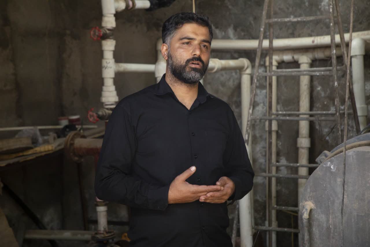 تأمین آسایش زائران با فعالیت مستمر خادمان فنی و مهندسی در موکب عمود ۱۰۸۰ تأمین آسایش زائران با فعالیت مستمر خادمان فنی و مهندسی در موکب عمود ۱۰۸۰