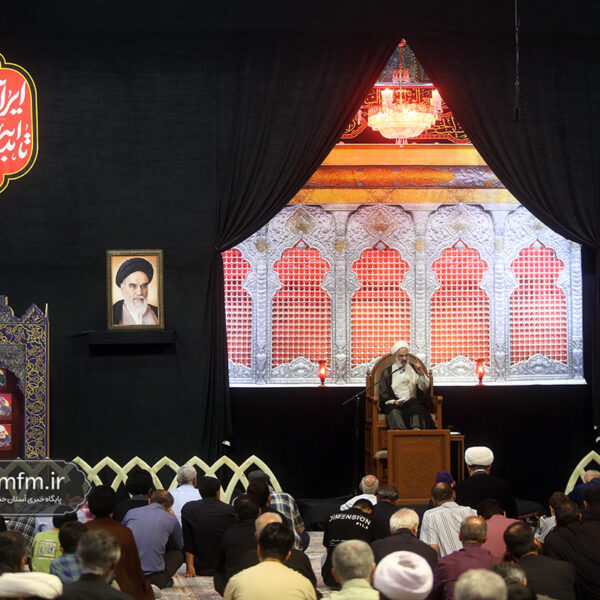 مراسم گرامیداشت شهدای اقتدار و چهلم شهدای روحانیت در حرم قم