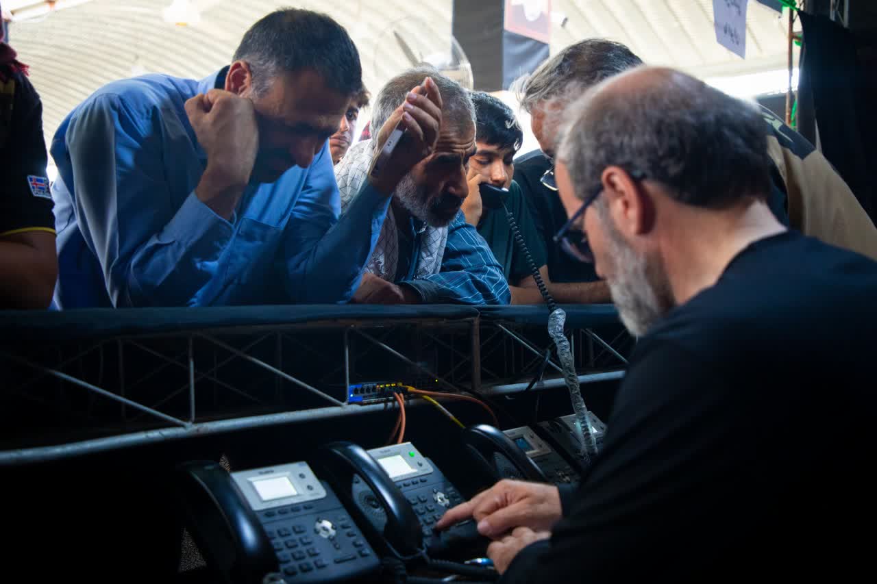 ارائه اینترنت پایدار و ارتباط تلفنی رایگان در موکب حرم بانوی کرامت