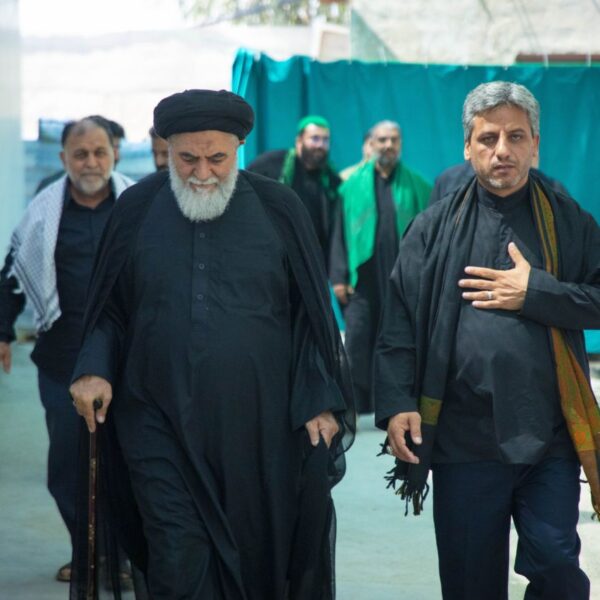 حضور تولیت مسجد مقدس جمکران در موکب حرم مطهر بانوی کرامت