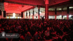 عزاداری زائران حرم حضرت معصومه (س) در شب اربعین حسینی