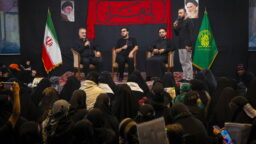 برپایی محفل قرآنی در موکب عمود ۱۰۸۰ با حضور عوامل برنامه محفل