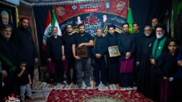 عوامل برنامه تلویزیونی محفل در موکب حرم بانوی کرامت تقدیر شدند