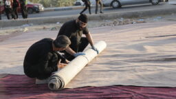 پایان فعالیت موکب حرم مطهر بانوی کرامت در مسیر پیاده‌روی اربعین