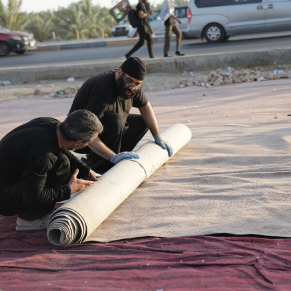 پایان فعالیت موکب حرم مطهر بانوی کرامت در مسیر پیاده‌روی اربعین