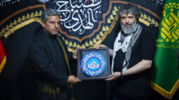 تقدیر مدیر موکب حرم بانوی کرامت از معاون سیمای سازمان صداوسیما