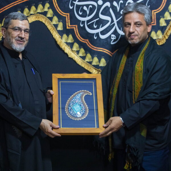 حضور مدیرکل اتحادیه رادیوتلویزیون‌های اسلامی در موکب حرم حضرت معصومه(س)